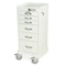 Harloff MSeries Tall Anesthesia Cart, Mini Width, Six Drawers, Electronic Keypad Lock MDS1830EKC06 - alternate 1